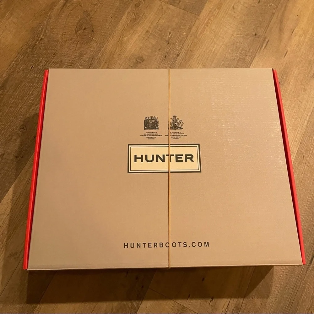 Hunter | New Original Leopard Print Refined Short Rain Boots